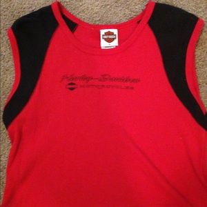 Harley Davidson ladies midriff shirt